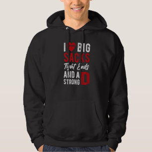 Ik hou van grote stapels, een stevige dwerg van vr hoodie