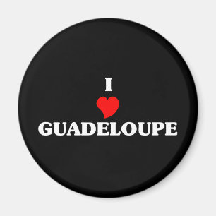 Ik hou van Guadeloupe Magneet