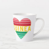 Ik hou van Guinee, Guinee hart Latte Mok (Rechts)