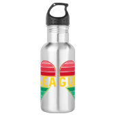 Ik hou van Guinee, Guinee hart Waterfles (Voorkant)