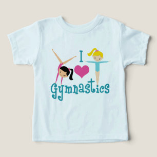 Ik hou van gymnastiek Schattigee gymnast meisjes