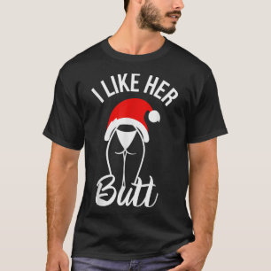 Ik hou van haar Butt... dat ik van zijn baardepaar T-shirt