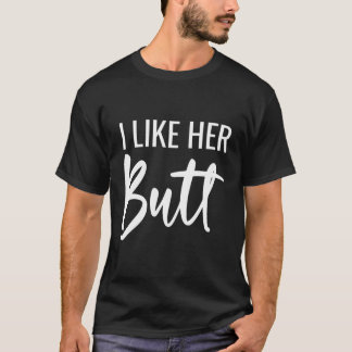Ik hou van haar Butt, ik hou van zijn baard die ko T-shirt