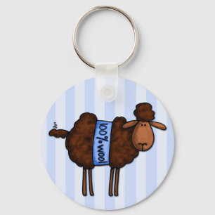 ik hou van haken sleutelhanger