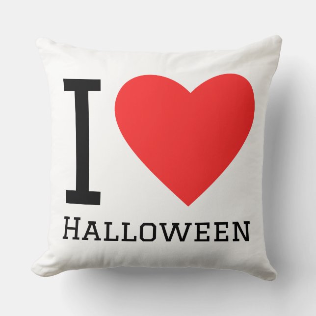 Ik hou van Halloween  Kussen (Voorkant)