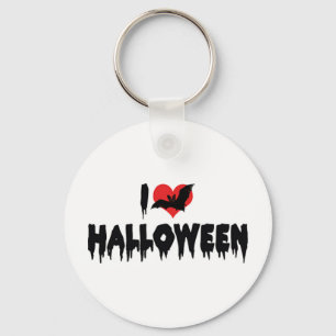 Ik hou van Halloween Sleutelhanger