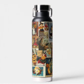 Ik hou van Halloween  Wenskaarten Collage Waterfles (Voorkant)