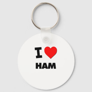 Ik hou van Ham Sleutelhanger