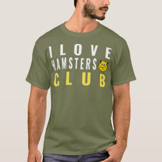 Ik hou van Hamsters Club Pet Hamster Premium T-shirt