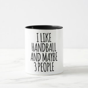 Ik Hou Van Handbal En Misschien 3 Mensen Mok