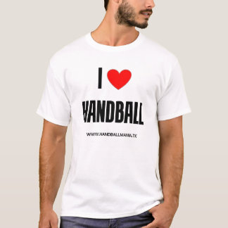 Ik hou van handbal t-shirt