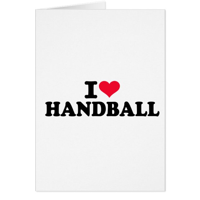Ik hou van Handball (Voorkant)