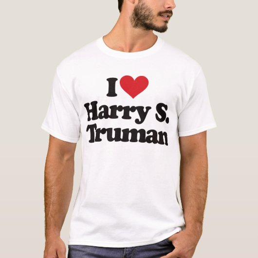 Ik hou van Harry S Truman T-shirt (Voorkant)