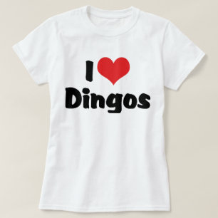 Ik hou van hart Dingo's T-shirt