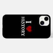 Ik hou van (hart)geschiedenis Case-Mate iPhone case (Achterkant (horizontaal))