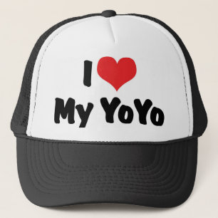 Ik hou van Hart Mijn YoYo Trucker Pet