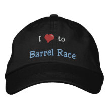 Ik hou van (hart) naar Barrel Race