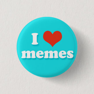 Ik hou van hartelessen op internet ronde button 3,2 cm