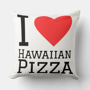Ik hou van Hawaiiaanse pizza Kussen