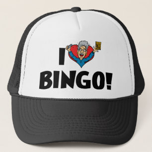 Ik hou van Heart Bingo! - Bingo Liefhebbers Trucker Pet