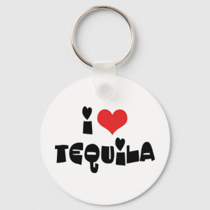 Ik hou van Heart Tequila Sleutelhanger