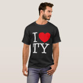 Ik hou van Heart Ty T-shirt (Voorkant volledig)