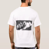 Ik hou van henChubby, Rinkly en Short... T-shirt (Achterkant)