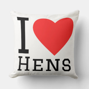 Ik hou van hennen kussen