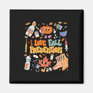 Ik hou van Herfst Preventie Thanksgiving Nurse Phy Magneet