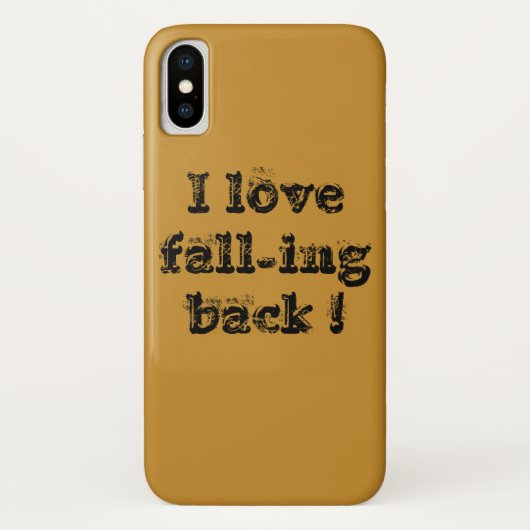 Ik hou van herfsten terug Case-Mate iPhone case (Achterkant)