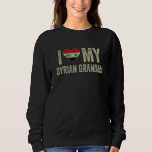 Ik hou van Heritag van de Syrische grootmoeder Syr Trui