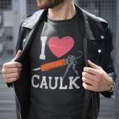 Ik hou van het afremmen van bouwarbeiders t-shirt