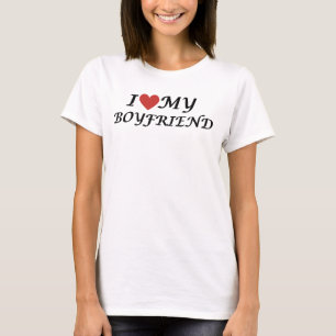 Ik hou van het Collectie van mijn vriendje T-shirt