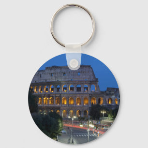 Ik hou van het Colosseum 's nachts Sleutelhanger