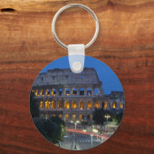 Ik hou van het Colosseum 's nachts Sleutelhanger (Voorkant)