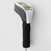 Ik hou van het doen van Putt Stuff Funny Golf Putt Golfheadcover (Schuin)