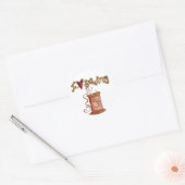 Ik hou van het naaien van sticker (Envelop)
