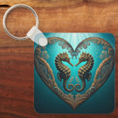 Ik hou van het Ocean Sleutelhanger (Voorkant)