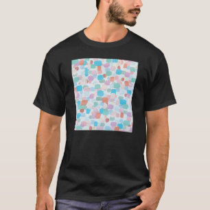 Ik hou van het schilderen van esthetische pastel p t-shirt