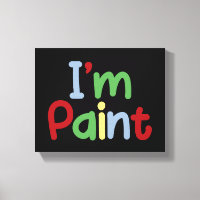 Ik hou van het schilderen van vingers