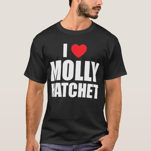 Ik hou van het shirt van Molly Hatchet (Voorkant)