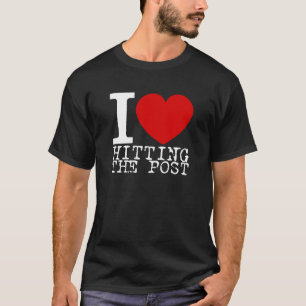 Ik hou van het slaan van de Post (wit) T-shirt