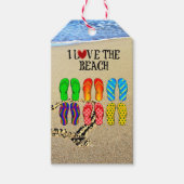 Ik hou van het strand cadeaulabel (Voorkant)
