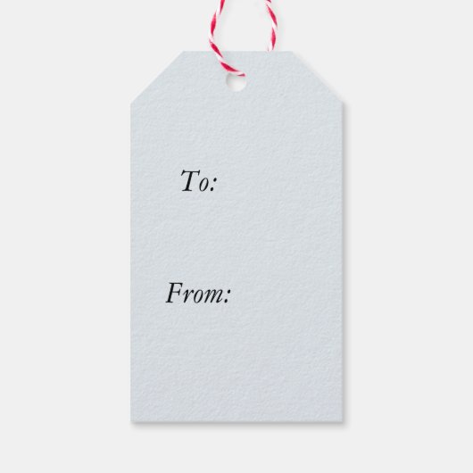 Ik hou van het strand cadeaulabel (Achterkant)