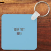 Ik hou van het strijken van grappig ijzer sleutelhanger (Achterkant)