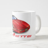 IK HOU VAN HET UNIEKE AUTO-ONTWERP EXTRA GROTE BEKER (Voorkant rechts)