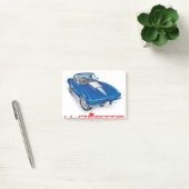 IK HOU VAN HET UNIEKE AUTO-ONTWERP POST-IT® NOTES (Kantoor)