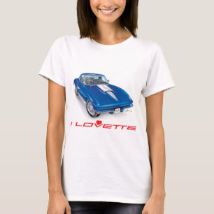 IK HOU VAN HET UNIEKE AUTO-ONTWERP T-SHIRT