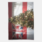 Ik hou van het Verenigd Koninkrijk Holiday Special Theedoek (Verticaal)