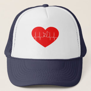 Ik hou van het verzorgen van honden Trucker Hat Pet